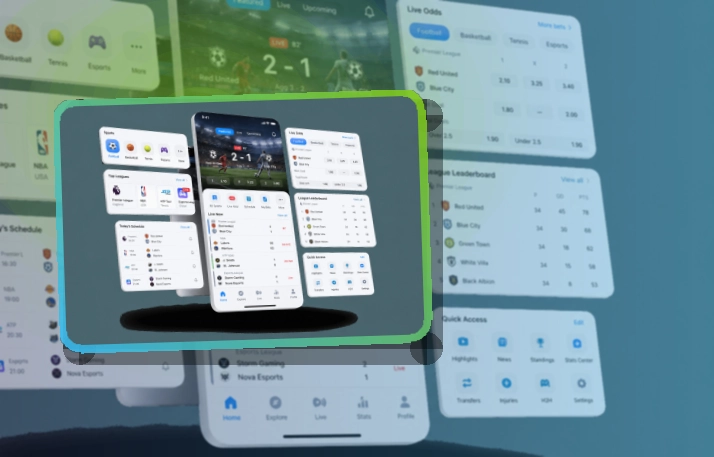 爱游戏 App 多端同步页面